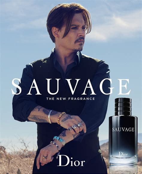 publicite dior johnny depp|johnny depp sauvage photo.